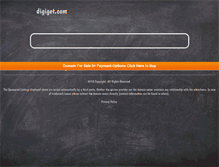 Tablet Screenshot of digiget.com